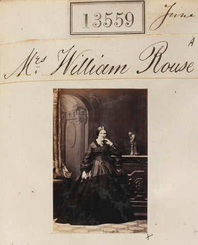 Mrs William Rouse NPG Ax63192