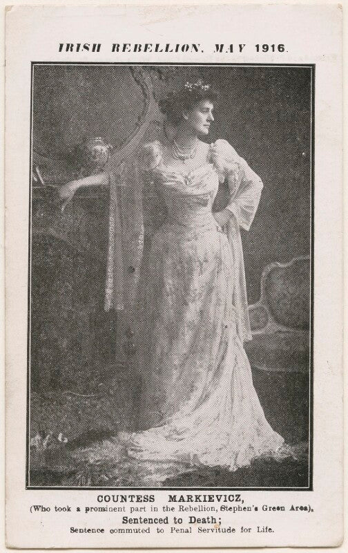 Constance georgine markievicz (née gore booth), countess markievicz npg x200145