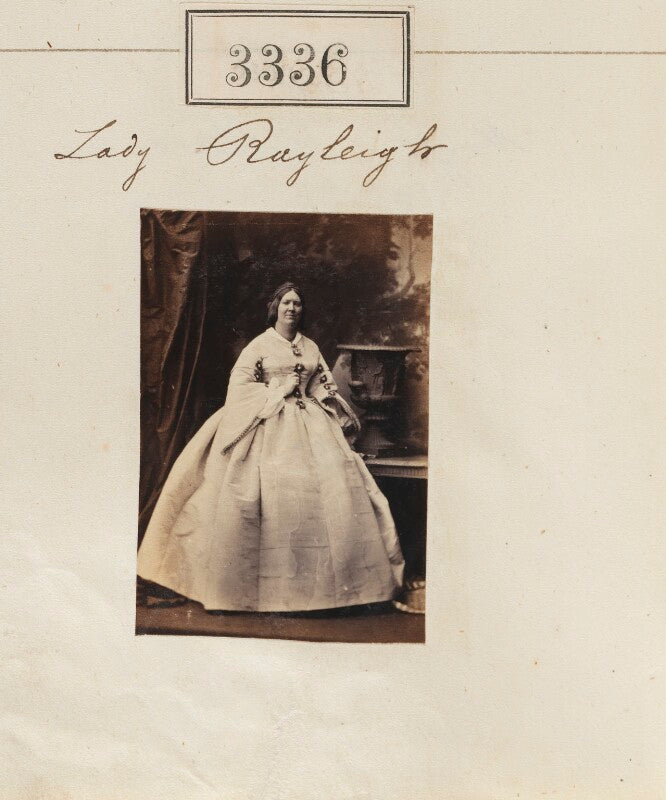 Clara elizabeth la touche (née vicars), lady rayleigh npg ax52733