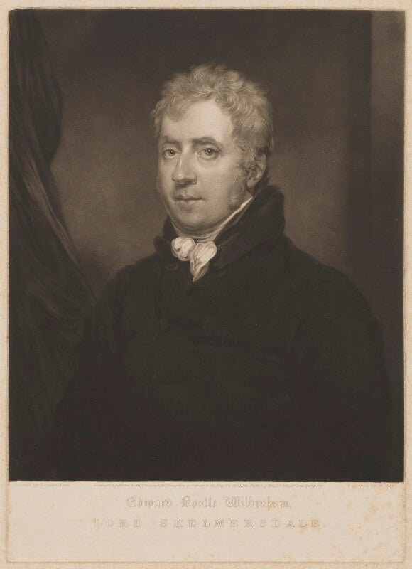 Edward bootle wilbraham, 1st baron skelmersdale npg d41715