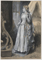 Ellen Terry as the Countess de St Valery in 'The Dead Heart' NPG D6652