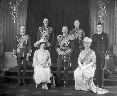 King George V with his family NPG x95762