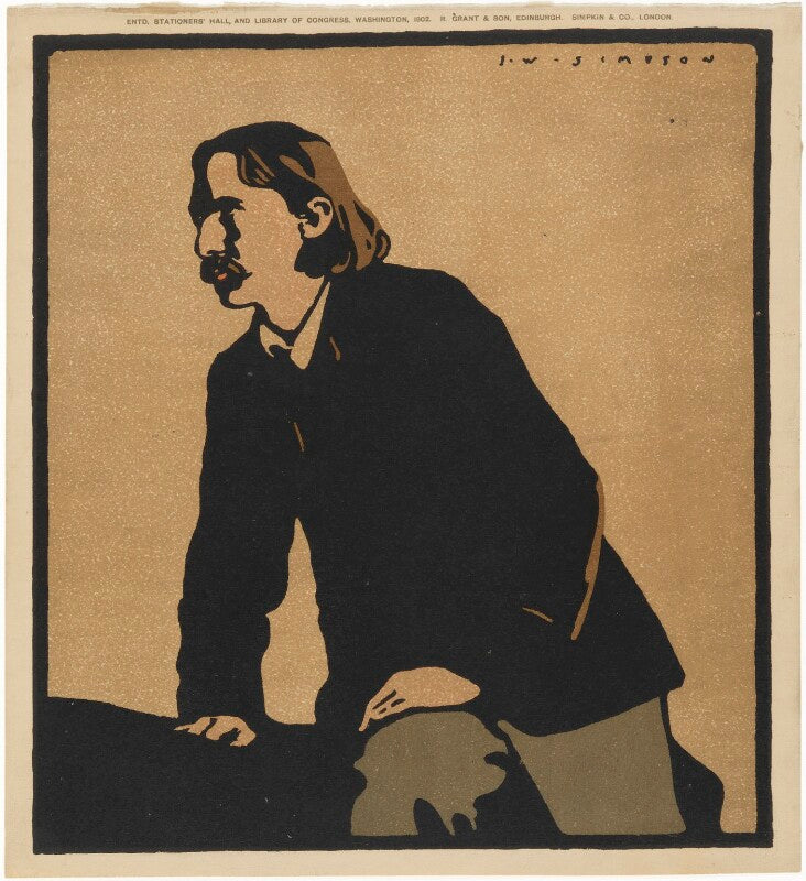 Robert louis stevenson npg d9956