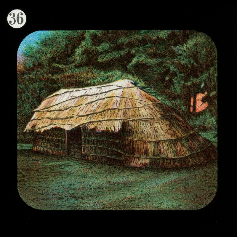 Model of the hut (relates to david livingstone) npg d18409