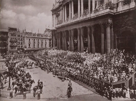 Queen Victoria's Diamond Jubilee Procession - In front of St Paul's Cathedral NPG P1700(28)