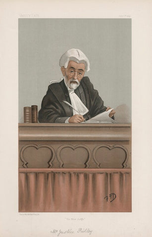 Sir Edward Ridley ('Judges. No. 49.') NPG D44862