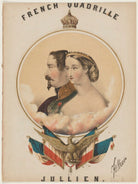 Napoléon III, Emperor of France; Eugénie, Empress of France NPG D42821