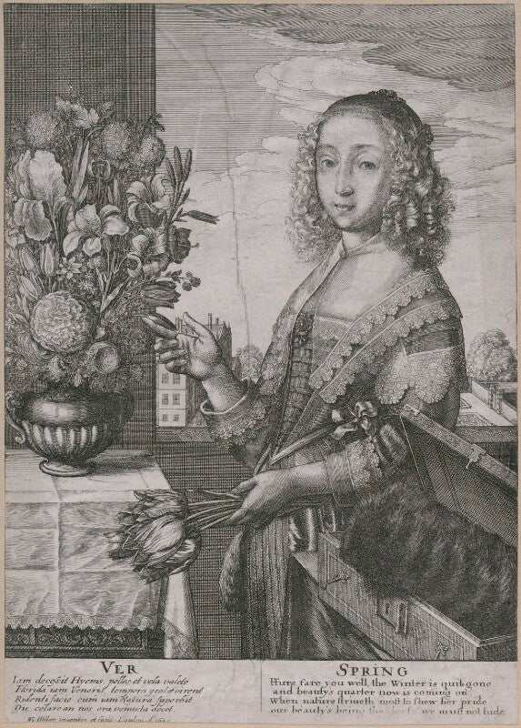Unknown woman ('spring') npg d18036