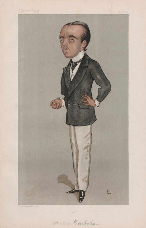 Sir max beerbohm ('men of the day. no. 696.') npg d44885