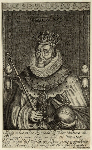 King James I of England and VI of Scotland NPG D25680