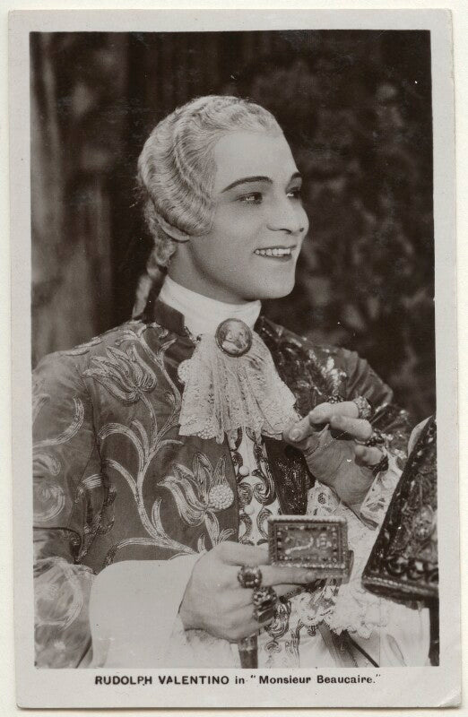 Rudolph valentino in 'monsieur beaucaire' npg ax160204