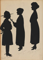 Performers on the West Pier, Brighton (Chrissie Russell; Isobel Purdon and an unknown woman) NPG D46431