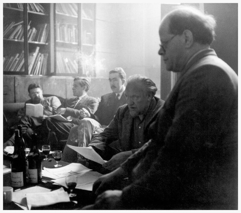 Claude rogers; robert buhler; donald hamilton fraser, ruskin spear; carel weight npg x125115