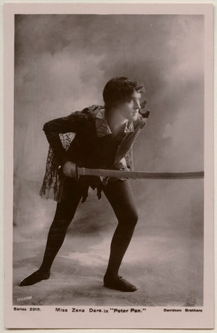 Zena Dare as Peter Pan NPG x193760