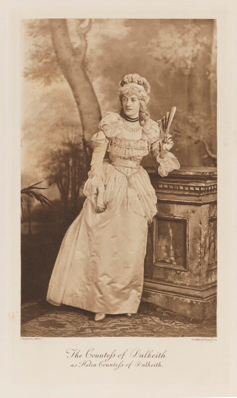 Margaret alice montagu douglas scott (née bridgeman), duchess of buccleuch when countess of dalkeith as helen, countess of dalkeith npg ax41236