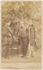 William Bell Scott; Dante Gabriel Rossetti; John Ruskin NPG x12959