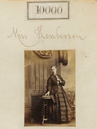Miss Henderson NPG Ax59714