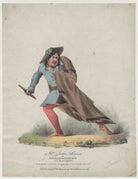 John Reeve as Abrahamides in 'Quadrupeds' NPG D42699