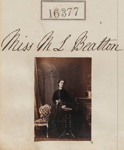 Miss M.L. Beatton NPG Ax64291