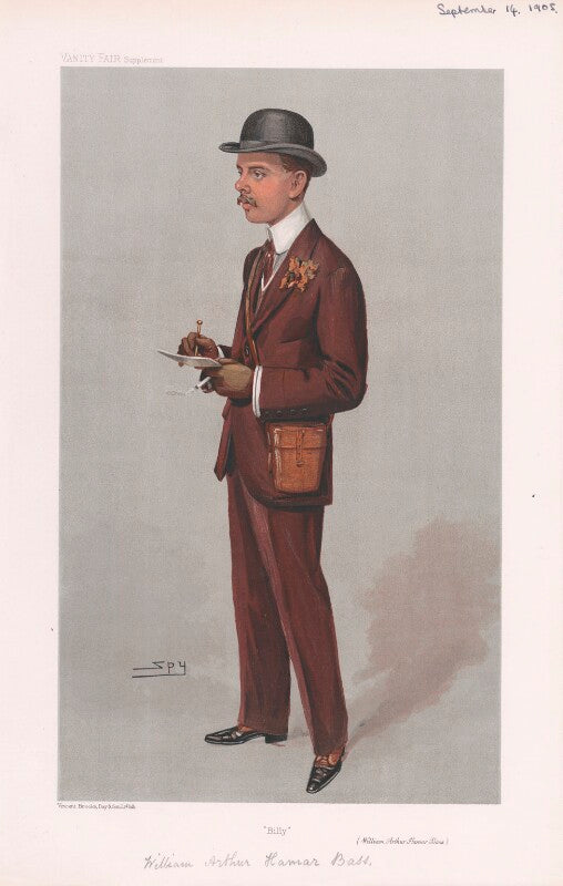 Sir william arthur hamar bass, 2nd bt ('men of the day. no. 971. "billy"') npg d45292