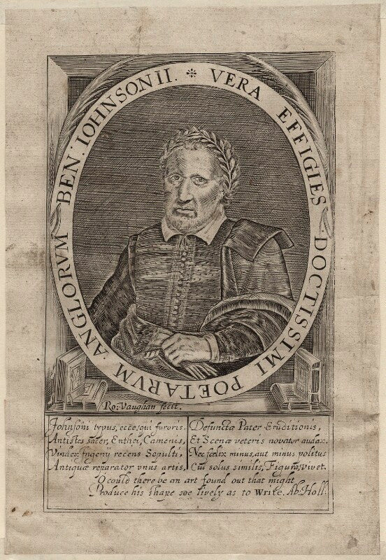 Benjamin ('ben') jonson npg d27953