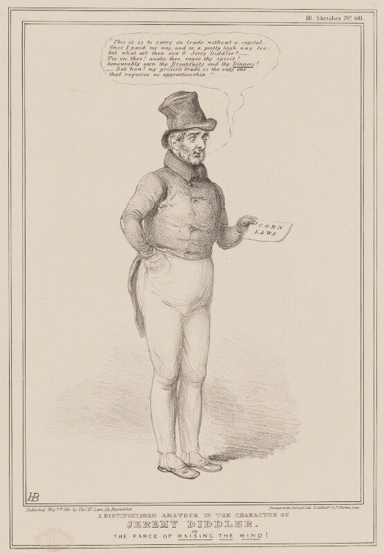 Jeremy diddler (william lamb, 2nd viscount melbourne) npg d41614