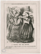 A Change for the Better (Queen Elizabeth I; Queen Victoria) NPG D47458