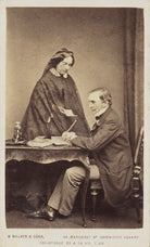 Catherine Gladstone (née Glynne); William Ewart Gladstone NPG Ax68087