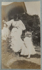 Lady Ottoline Morrell; Julian Vinogradoff (née Morrell) NPG Ax140087