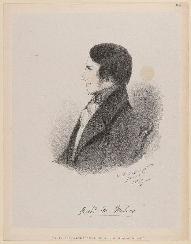 Richard monckton milnes, 1st baron houghton npg d46235