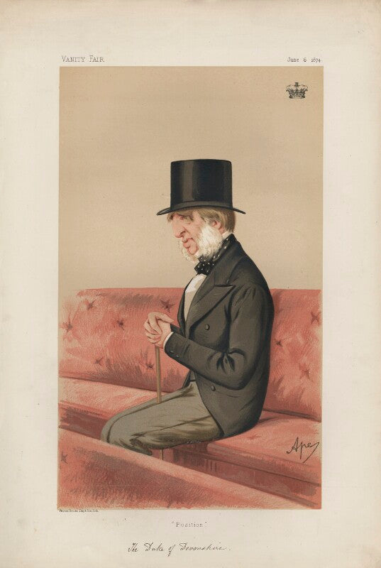 William cavendish, 7th duke of devonshire ('statesmen. no. 174.') npg d43643