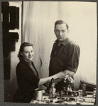 Colette Llaurens; Pierre Soulages NPG Ax134248