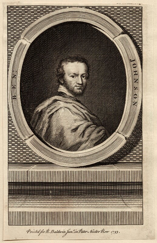 Called benjamin ('ben') jonson npg d27952