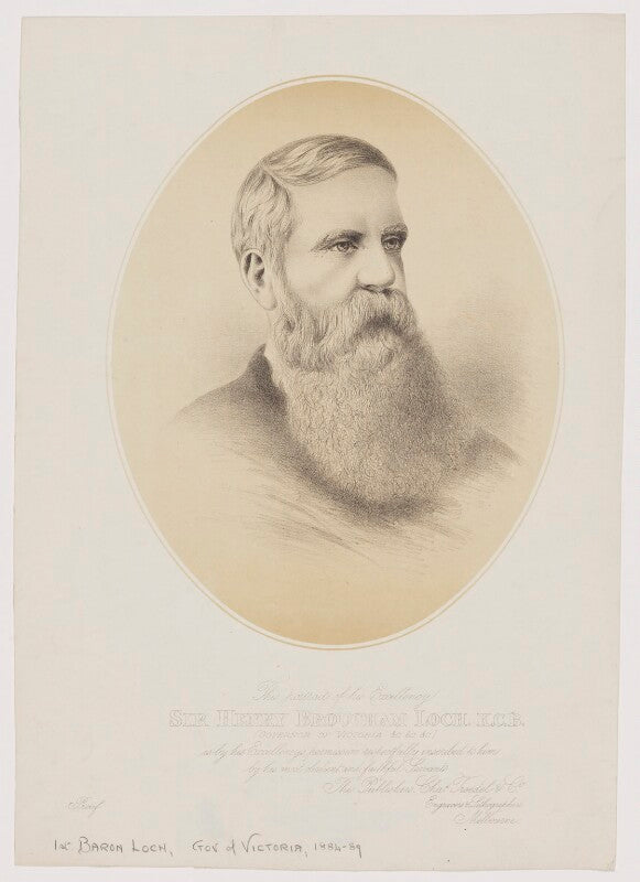 Henry brougham loch, 1st baron loch npg d37390