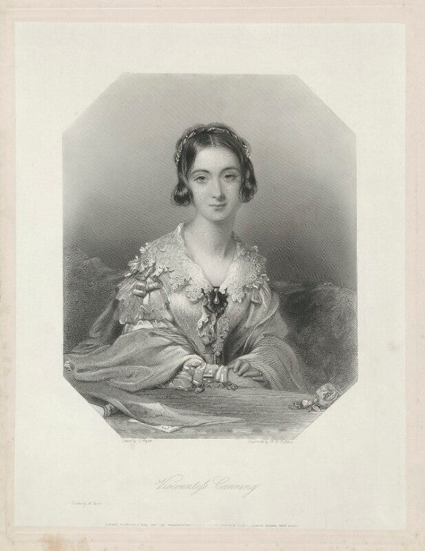 Charlotte Canning (née Stuart), Countess Canning NPG D32589