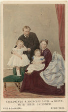 The Duke and Duchess of Hesse and by Rhine with their two eldest daughters NPG Ax46754