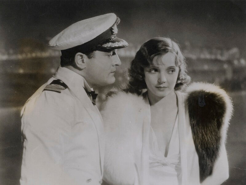 Basil sydney and jessie matthews in a scene from 'the midshipmaid' npg x184051