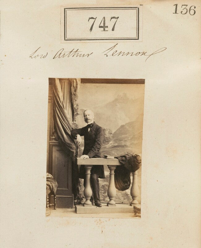 Lord arthur lennox npg ax50376