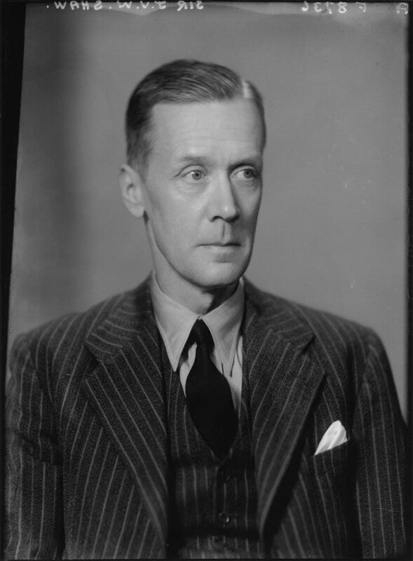 Sir john valentine wistar shaw npg x95216