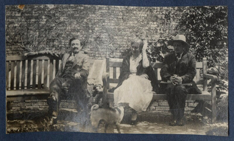 Simon bussy; vanessa bell; duncan grant with lady ottoline morrell's pug soie npg ax141317