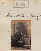 Lady Edith Tillard (formerly Cecil, née Brooks) ('Miss Edith Brooks') NPG Ax58415