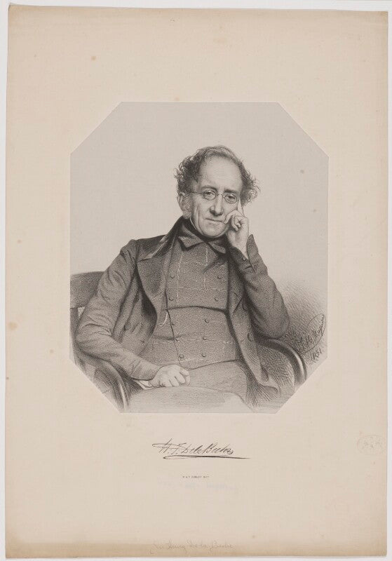 Sir henry thomas de la beche npg d34857