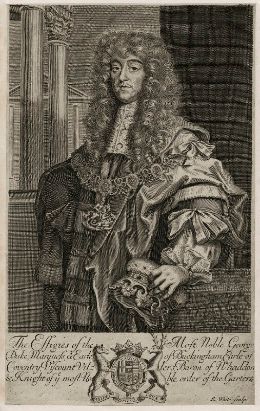 George villiers, 2nd duke of buckingham npg d26513