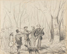 Probably the Hon. Henry Richard Graves and four unknown men NPG D18085(14)