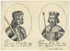 King Richard I ('the Lionheart'); King John (fictitious portraits) NPG D22802