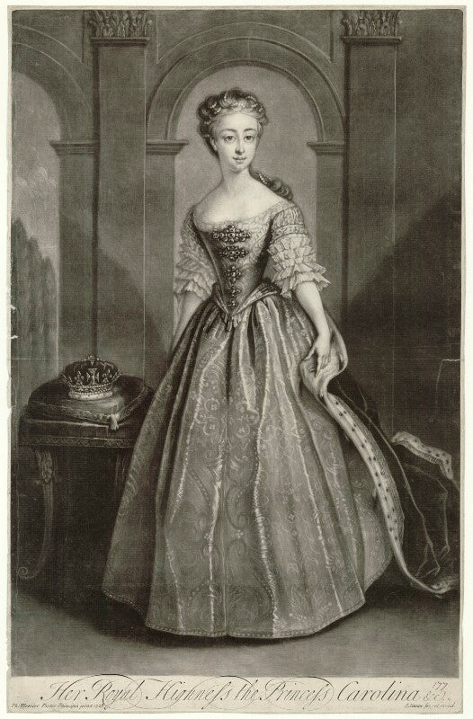 Princess caroline elizabeth npg d32903