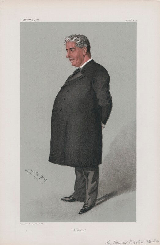 Sir edmund barton ('men of the day. no. 854.') npg d45140