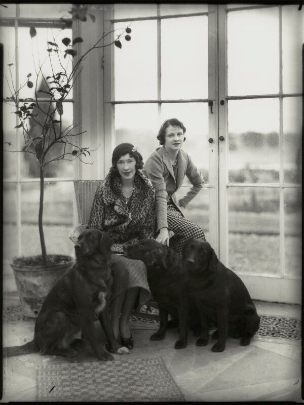 (lilian) maud glen (née coats), duchess of wellington; lady anne maud rhys (née wellesley) npg x151009