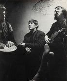 Long John Baldry; Hylda Sims and an unknown sitter NPG x133218