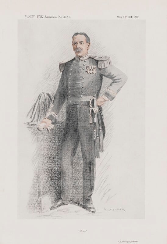 Montague george johnstone ('men of the day. no. 2331. "monty."') npg d45721